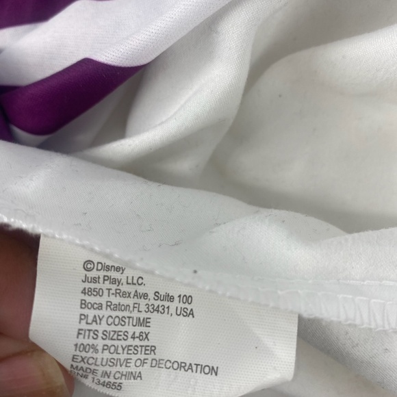 Disney Doc McStuffins Doctor's Dress-Up Lab Coat with Striped Shirt – Size 4-6X - Picture 6 of 6